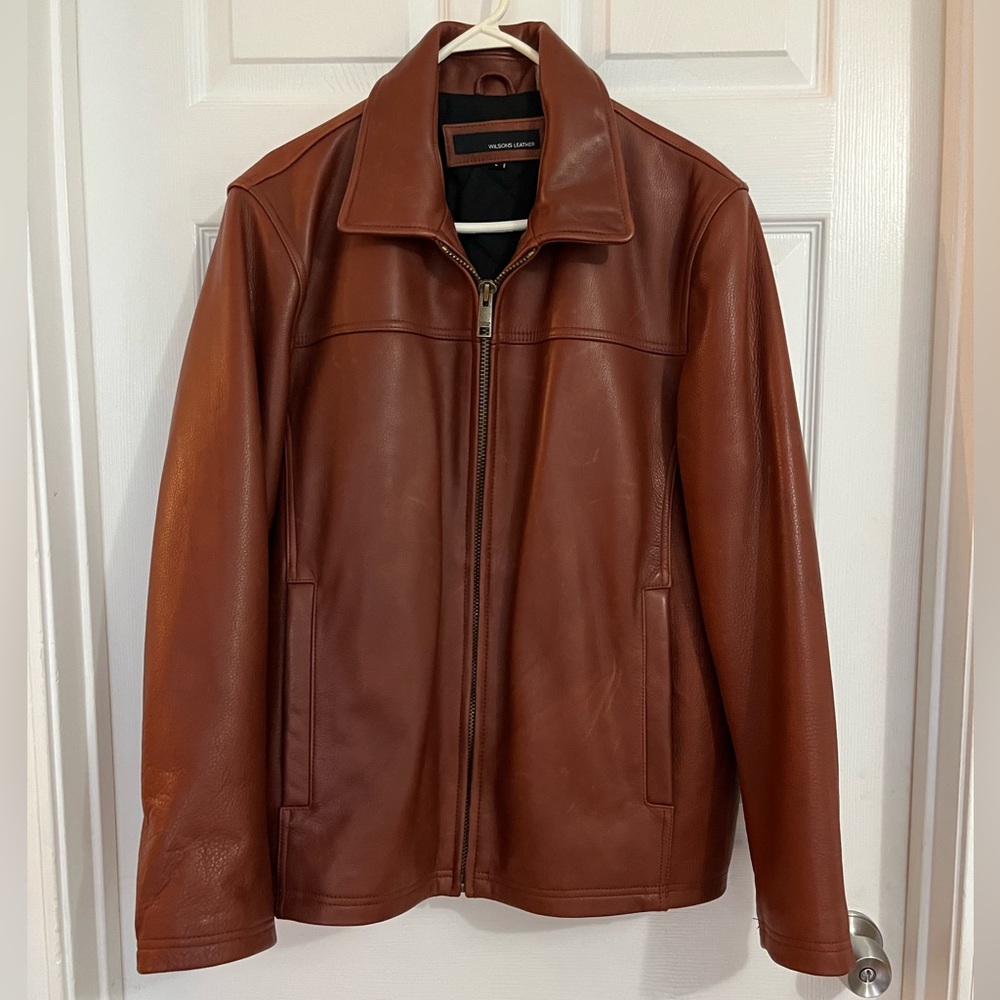 Wilson genuine leather L  brand new jacket